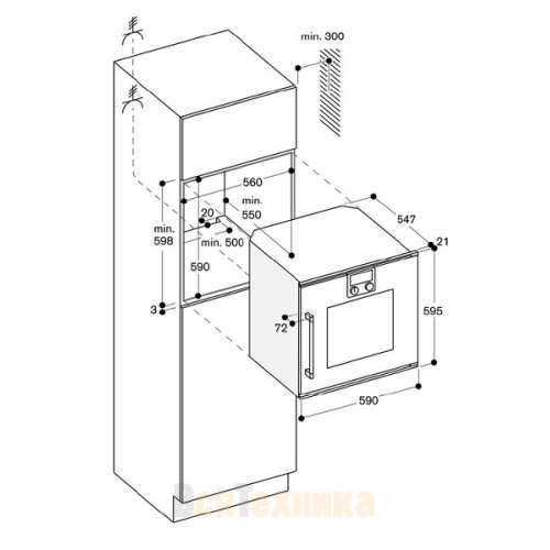 Духовой шкаф Gaggenau BOP 250-101