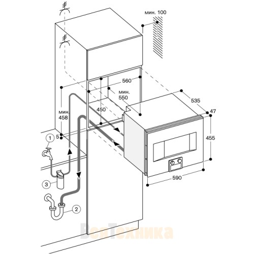 Духовой шкаф-пароварка Gaggenau BS 471-111