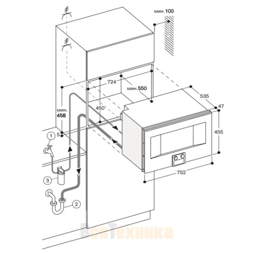 Духовой шкаф-пароварка Gaggenau BS 485-111