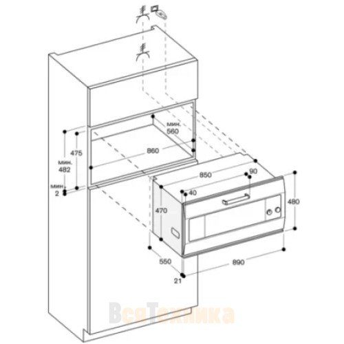 Духовой шкаф Gaggenau EB333111