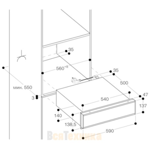 Вакуумный упаковщик Gaggenau DV461110