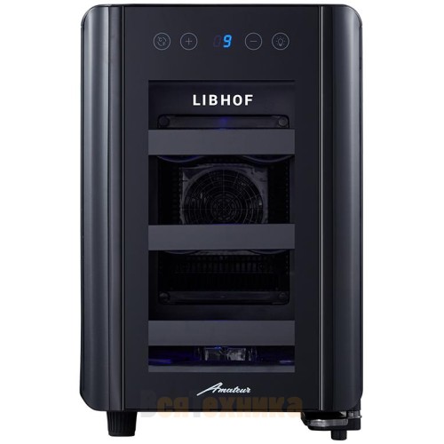 Винный шкаф Libhof Amateur AX-6 Black