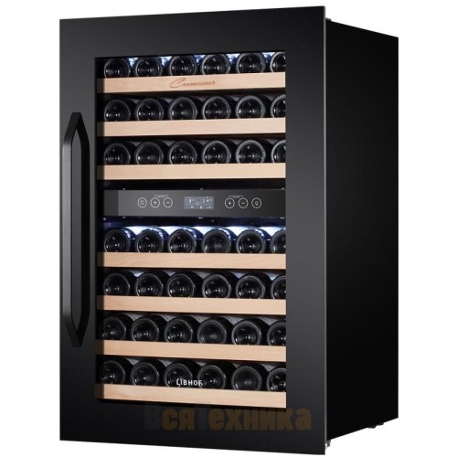 Встраиваемый винный шкаф Libhof Connoisseur CKD-42 Black