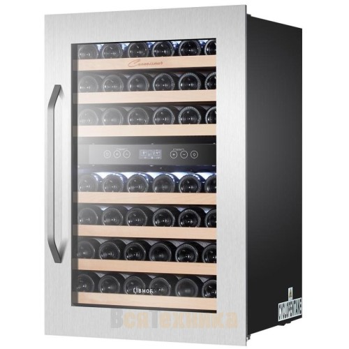 Встраиваемый винный шкаф Libhof Connoisseur CKD-42 Silver
