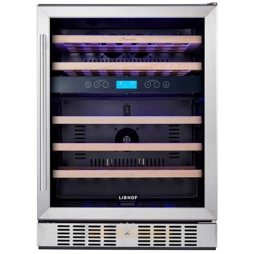 Встраиваемый винный шкаф Libhof Connoisseur CTD-46 Silver