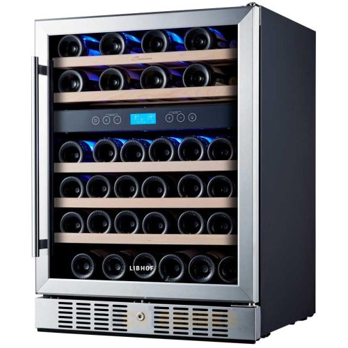 Встраиваемый винный шкаф Libhof Connoisseur CTD-46 Silver