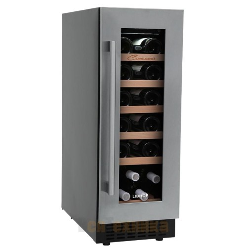 Встраиваемый винный шкаф Libhof Connoisseur CX-19 Silver