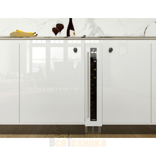 Встраиваемый винный шкаф Libhof Connoisseur CX-9 White