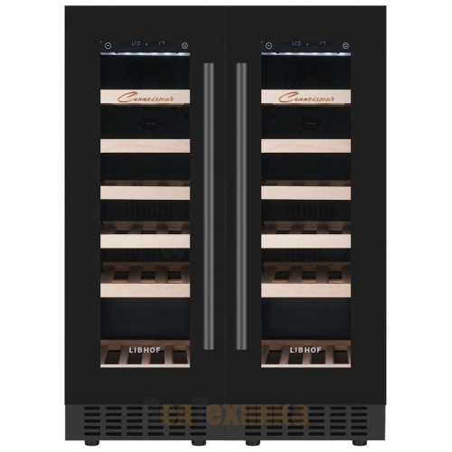 Встраиваемый винный шкаф Libhof Connoisseur CXD-38 Black