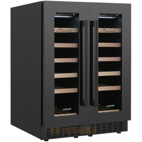 Встраиваемый винный шкаф Libhof Connoisseur CXD-38 Black