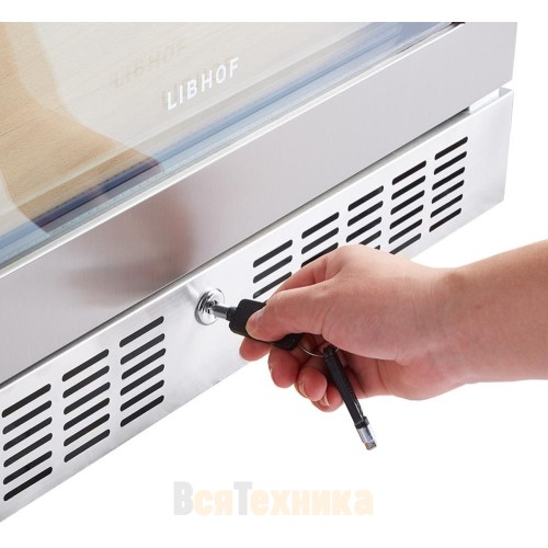 Винный шкаф Libhof SED-161 Silver