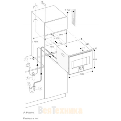 Комбинированный духовой шкаф-пароконвектомат Gaggenau BS475102