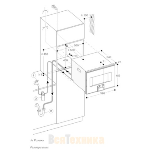 Комбинированный духовой шкаф-пароконвектомат Gaggenau BS475112