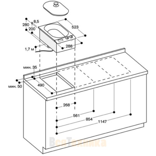 Пароварка Gaggenau VK 230-134