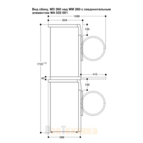 Сушильная машина Gaggenau WT260100