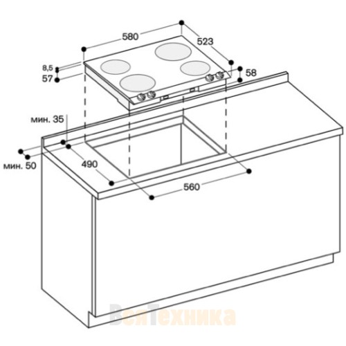 Варочная панель Gaggenau VE 260-134