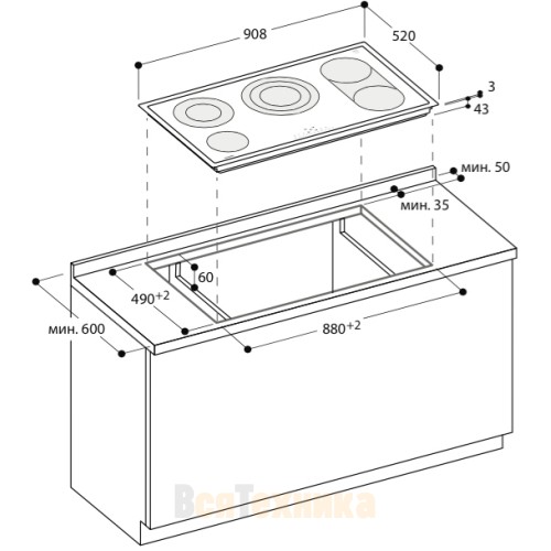 Варочная панель Gaggenau CE 291-110