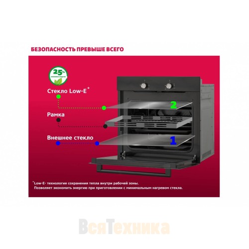 Электрический духовой шкаф Simfer B6EB140001