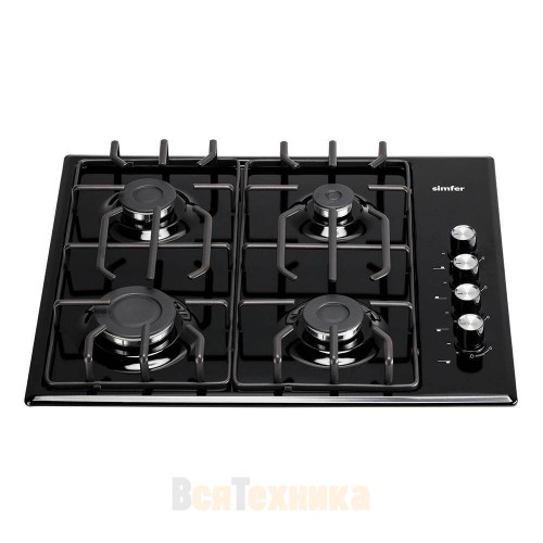 Газовая варочная панель Simfer H60Q40B412