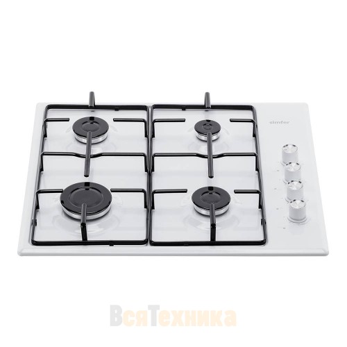 Газовая варочная панель Simfer H60Q40W404