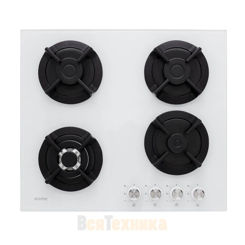 Газовая варочная поверхность Simfer H60N41W571