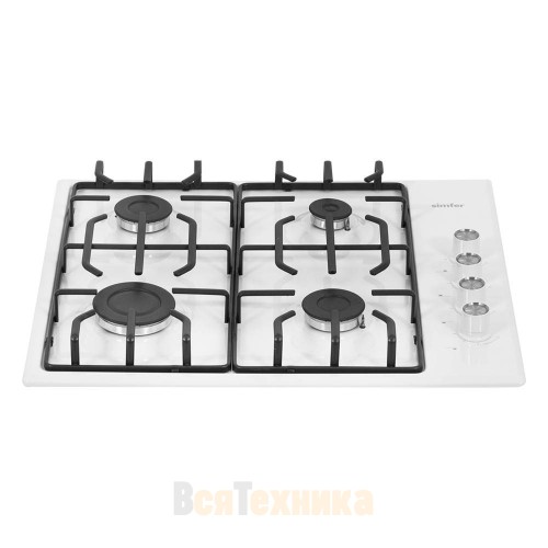 Газовая варочная панель Simfer H60Q40W570