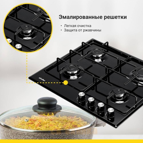 Газовая варочная панель Simfer H60V40B470