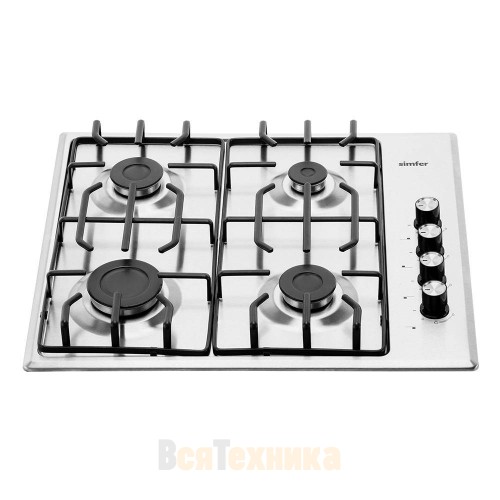 Газовая варочная панель Simfer H60Q40M412