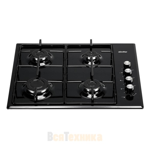 Газовая варочная панель Simfer H60Q40B401 серия Comfort