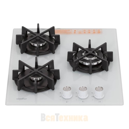 Газовая варочнвая поверхность Simfer H45N35W571
