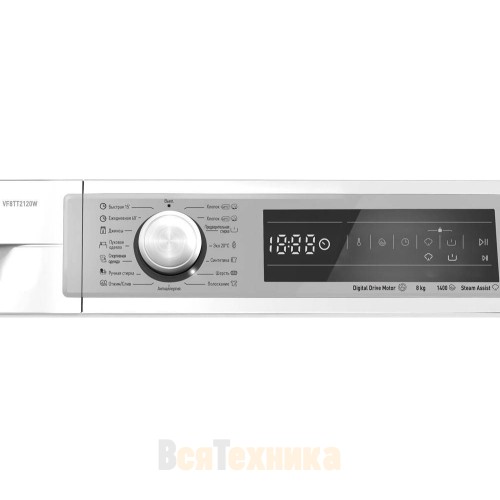 Стиральная машина Vestfrost VF8TT2120W
