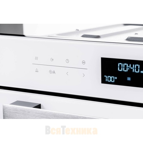 Встраиваемый компактный духовой шкаф с СВЧ и паром Weissgauff OEMS 459 PDW
