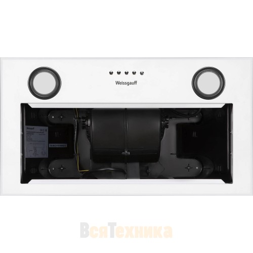 Кухонная встраиваемая вытяжка Weissgauff BOX 850 WH