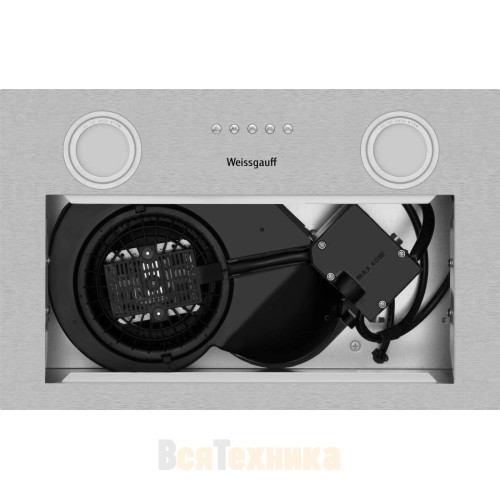 Кухонная встраиваемая вытяжка Weissgauff BOX 455 Inox