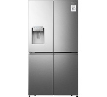 Холодильник с инвертором и генератором льда Weissgauff WCD 685 NFX NoFrost Inverter