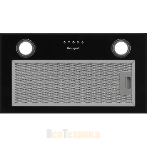 Кухонная встраиваемая вытяжка Weissgauff BOX 850 BL