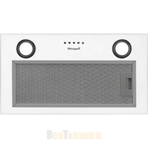 Кухонная встраиваемая вытяжка Weissgauff BOX 850 WH