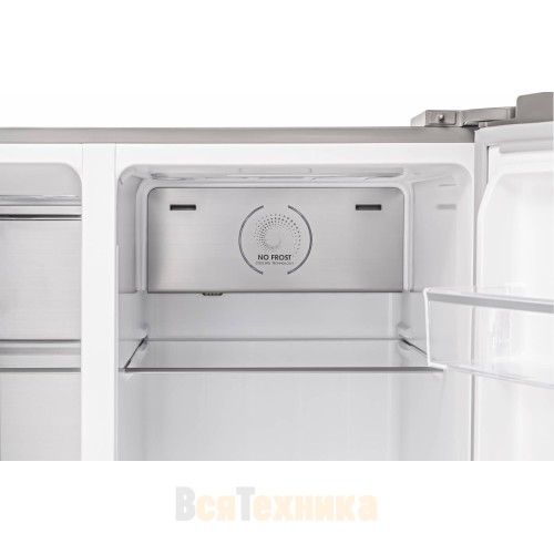 Отдельностоящий холодильник с инвертором Weissgauff WSBS 736 NFBG Inverter Professional