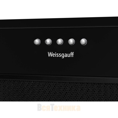 Кухонная встраиваемая вытяжка Weissgauff Alpha 60 PB BL