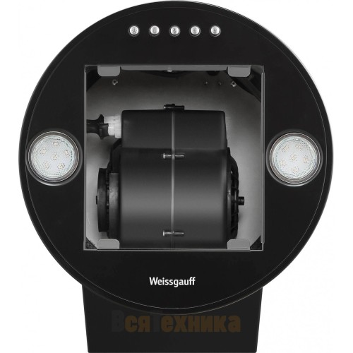 Вытяжка цилиндрическая пристенная Weissgauff TUBUS 900 PB BL