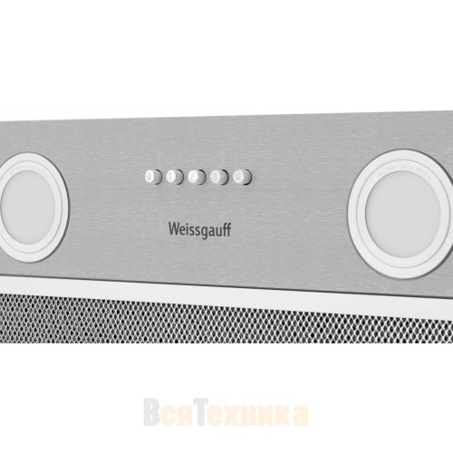Кухонная встраиваемая вытяжка Weissgauff BOX 455 Inox