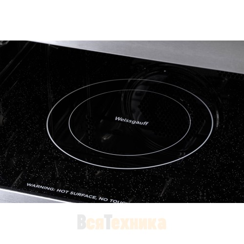Встраиваемый компактный духовой шкаф с СВЧ и паром Weissgauff OEMS 459 PDB