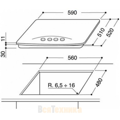 Поверхность WHIRLPOOL AKM 528 NA C