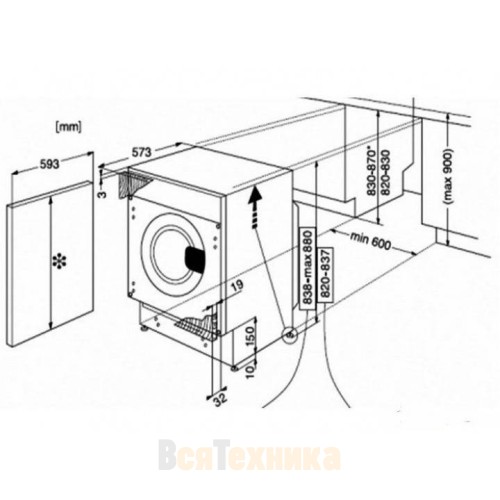Стиральная машина WHIRLPOOL AWOC7712