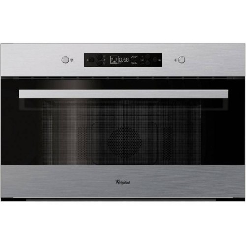 Духовой шкаф с функцией Whirlpool СВЧ AMW 712/1 IX