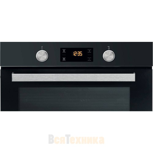 Духовой шкаф Hotpoint FA5 841 JH BLG HA: черный цвет, самоочистка