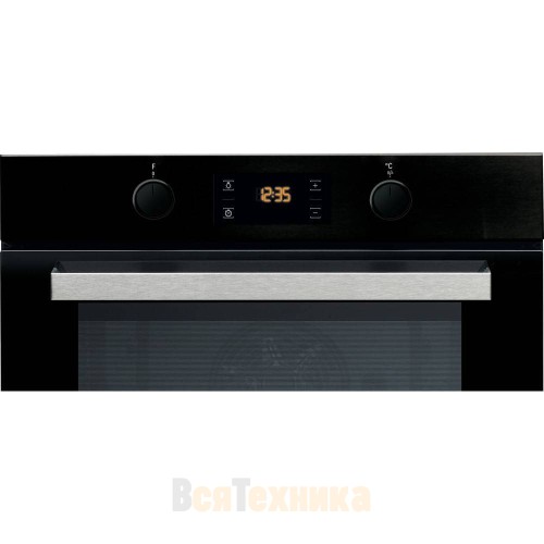 Духовой шкаф Hotpoint FA3 540 JH BL HA: черный цвет, самоочистка