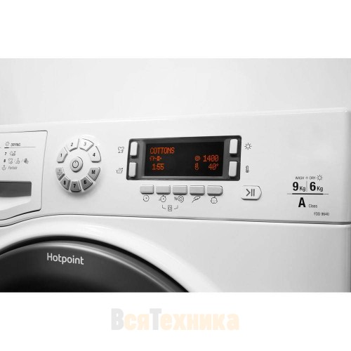Стиральная машина с сушкой Hotpoint FDD 9640B EU
