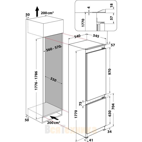 Холодильник Hotpoint HAC18 T563