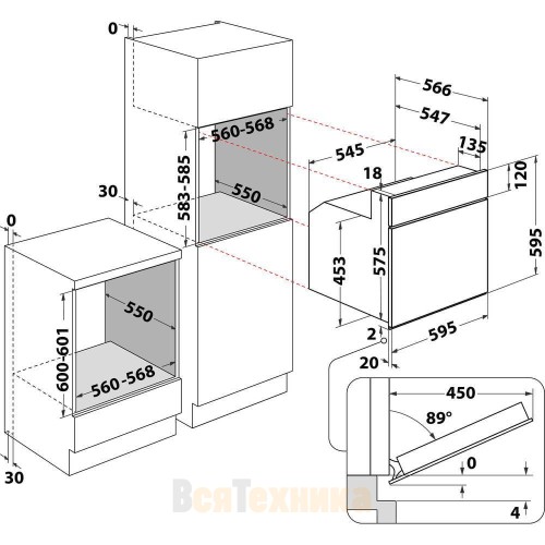 Духовой шкаф Whirlpool AKP 745 NB